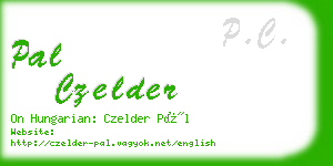 pal czelder business card